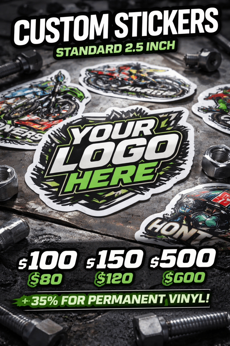 Custom Stickers – Standard & Permanent Vinyl - HANDFUL