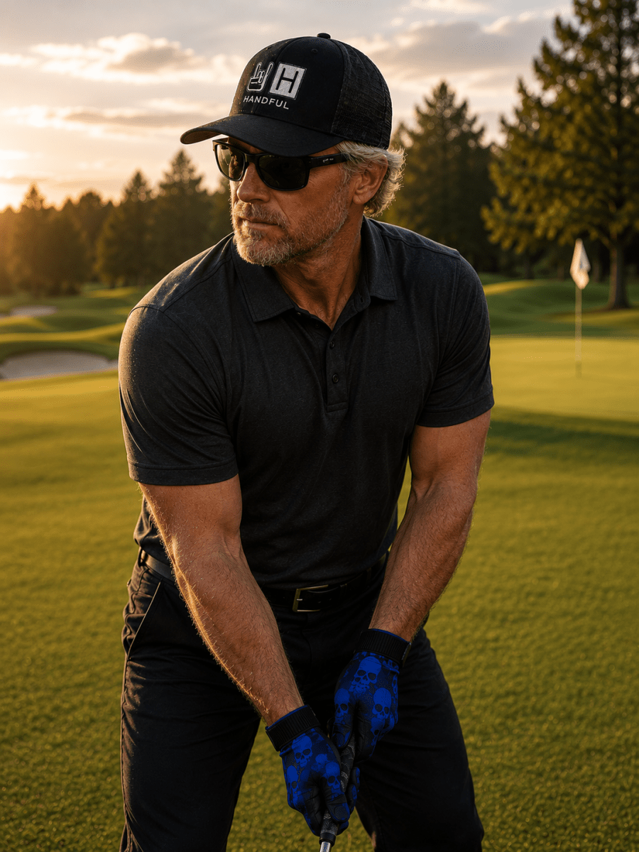 Handful Element Wear – Classic Trucker Hat Black Mesh - HANDFUL