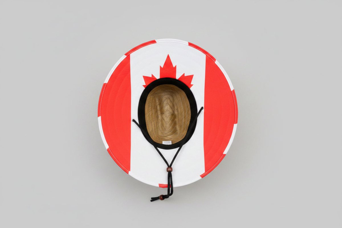 Handful Element Wear – Lifeguard Straw Hat (Canada Edition) - HANDFUL