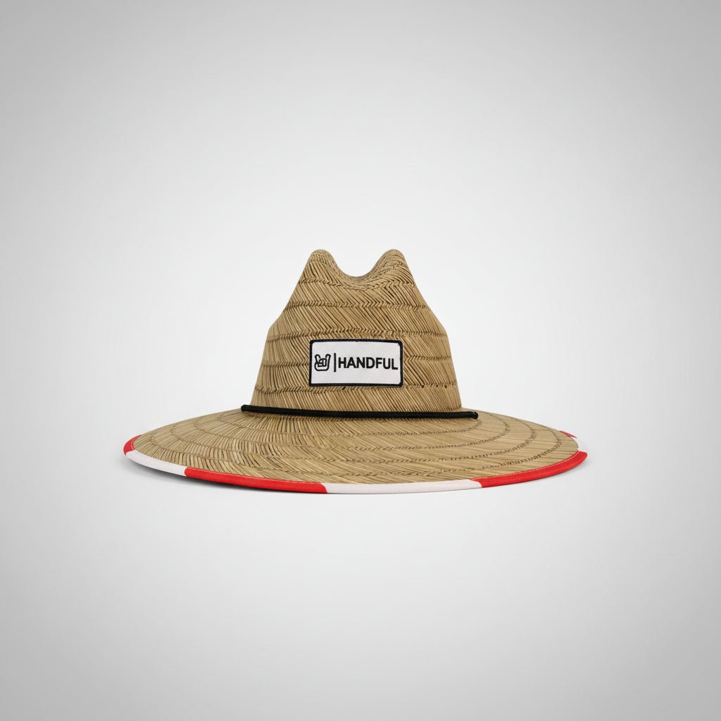 Handful Element Wear – Lifeguard Straw Hat (Canada Edition) - HANDFUL