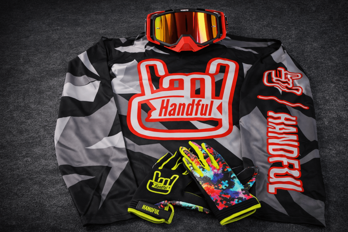 HANDFUL Element Wear Unisex Performance Riding Jersey - HANDFUL