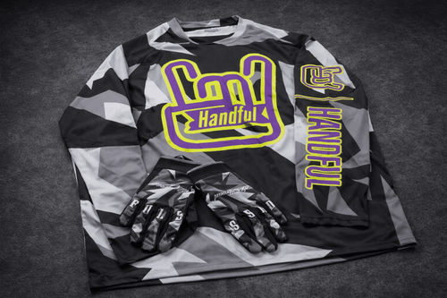 HANDFUL Element Wear Unisex Performance Riding Jersey - HANDFUL