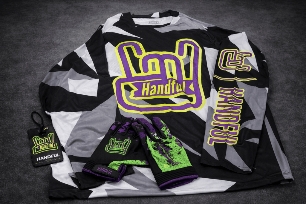 HANDFUL Element Wear Unisex Performance Riding Jersey - HANDFUL