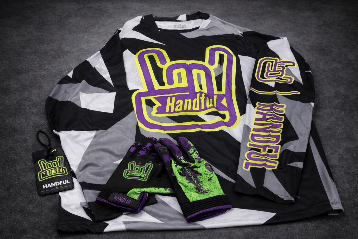 HANDFUL Element Wear Unisex Performance Riding Jersey - HANDFUL