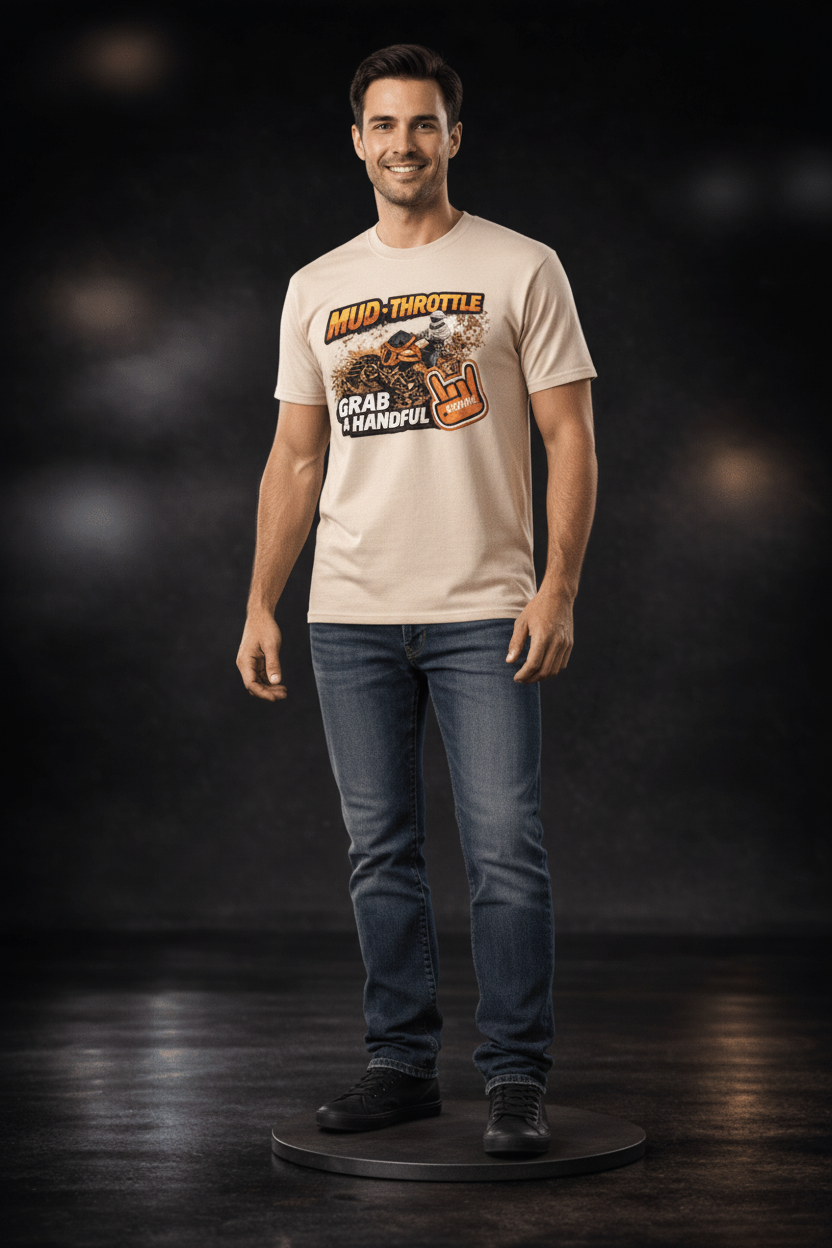 Mud Throttle TEE - HANDFUL