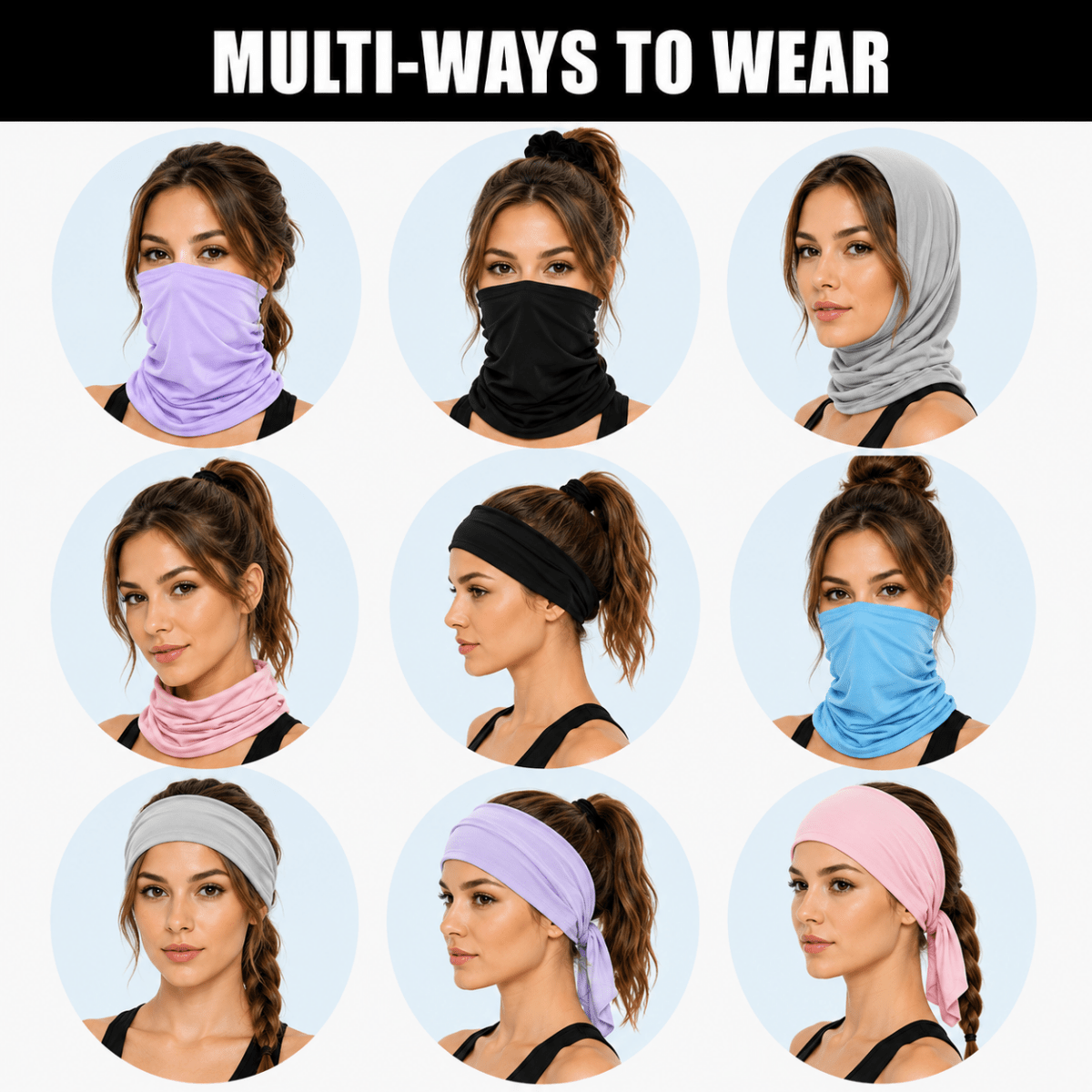 NECK GAITER FACE MASK - HANDFUL