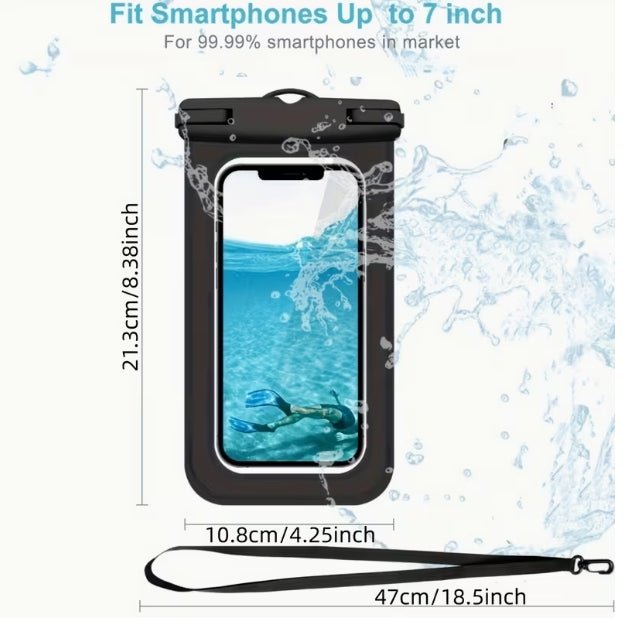 OVERSIZED WATERPROOF POUCH - HANDFUL