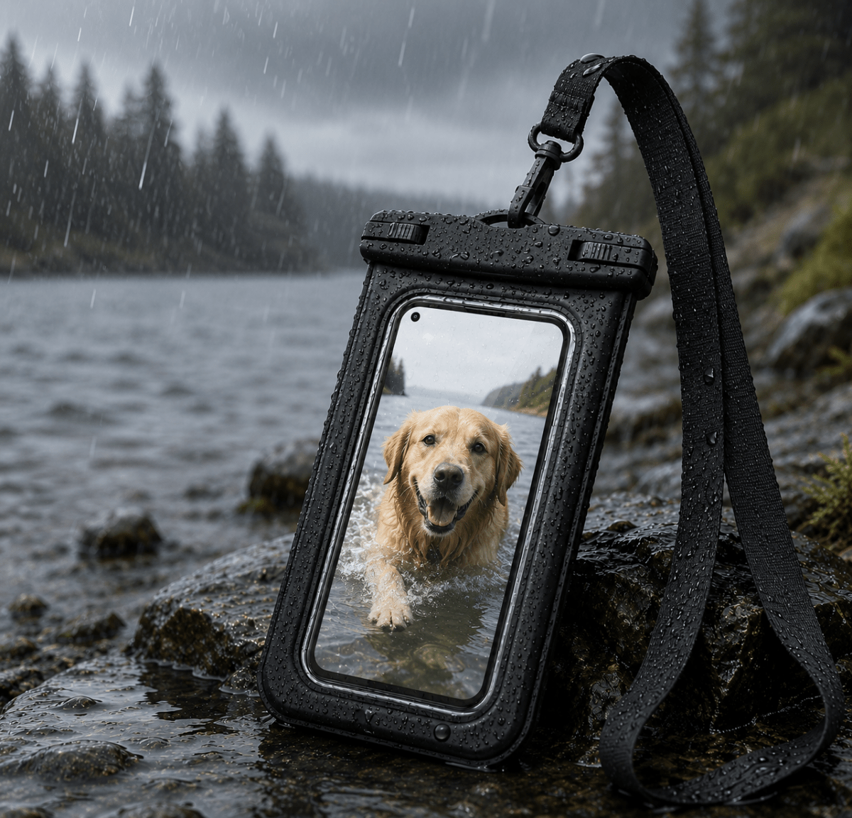 OVERSIZED WATERPROOF POUCH - HANDFUL