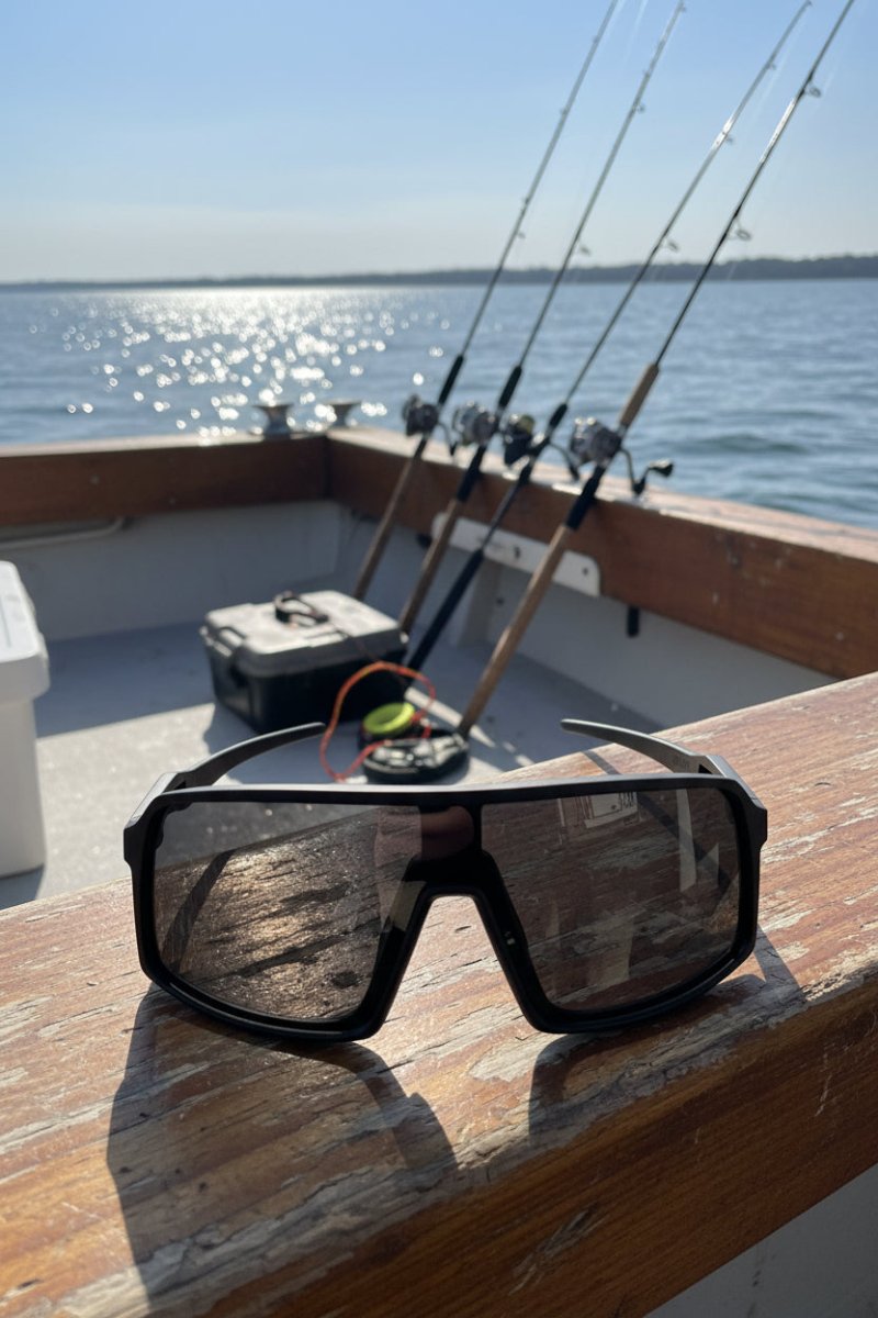 Polarized One - Piece Sport Sunglasses - HANDFUL
