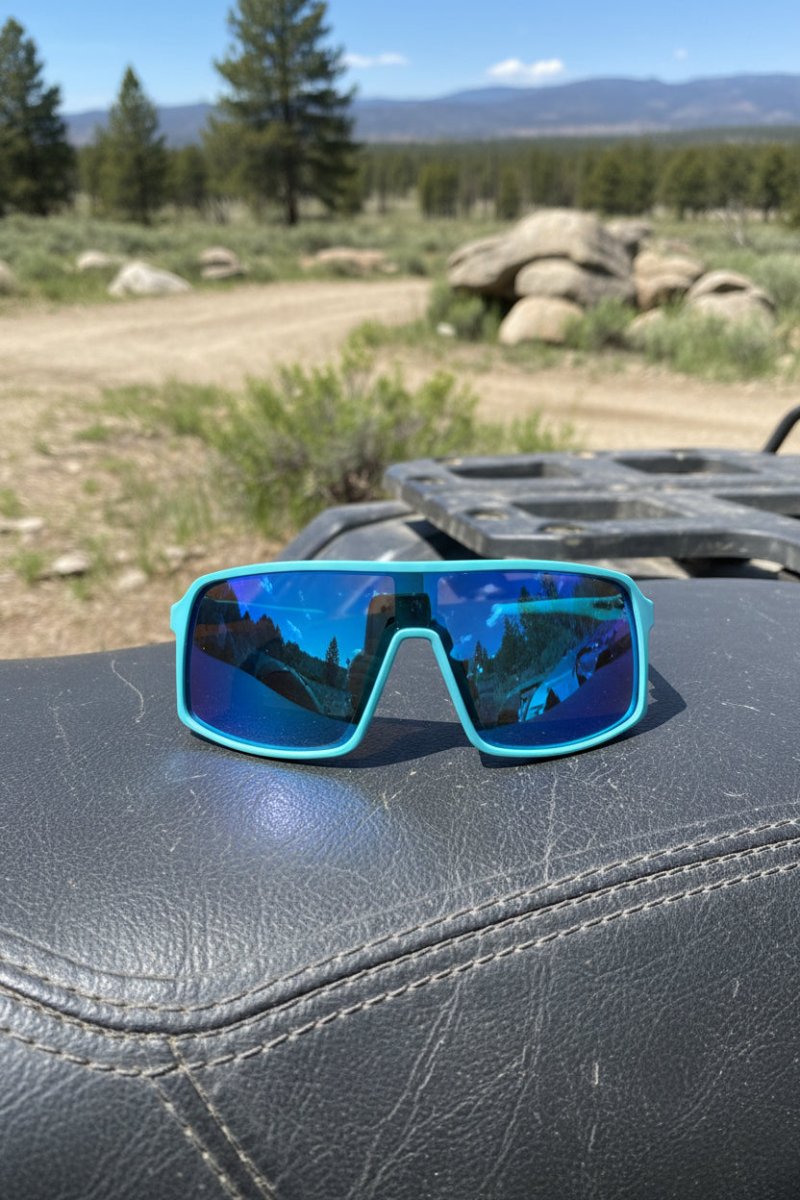 Polarized One - Piece Sport Sunglasses - HANDFUL