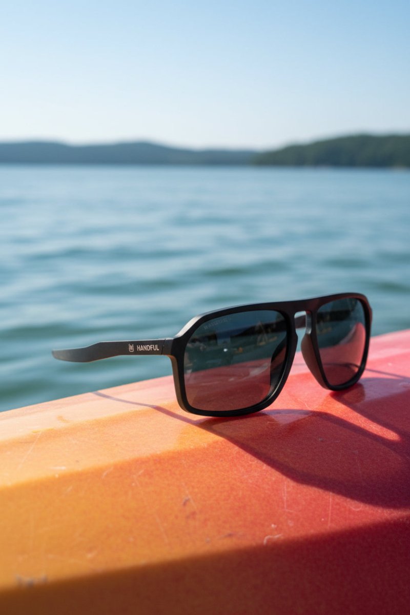 Polarized One - Piece Sport Sunglasses - HANDFUL