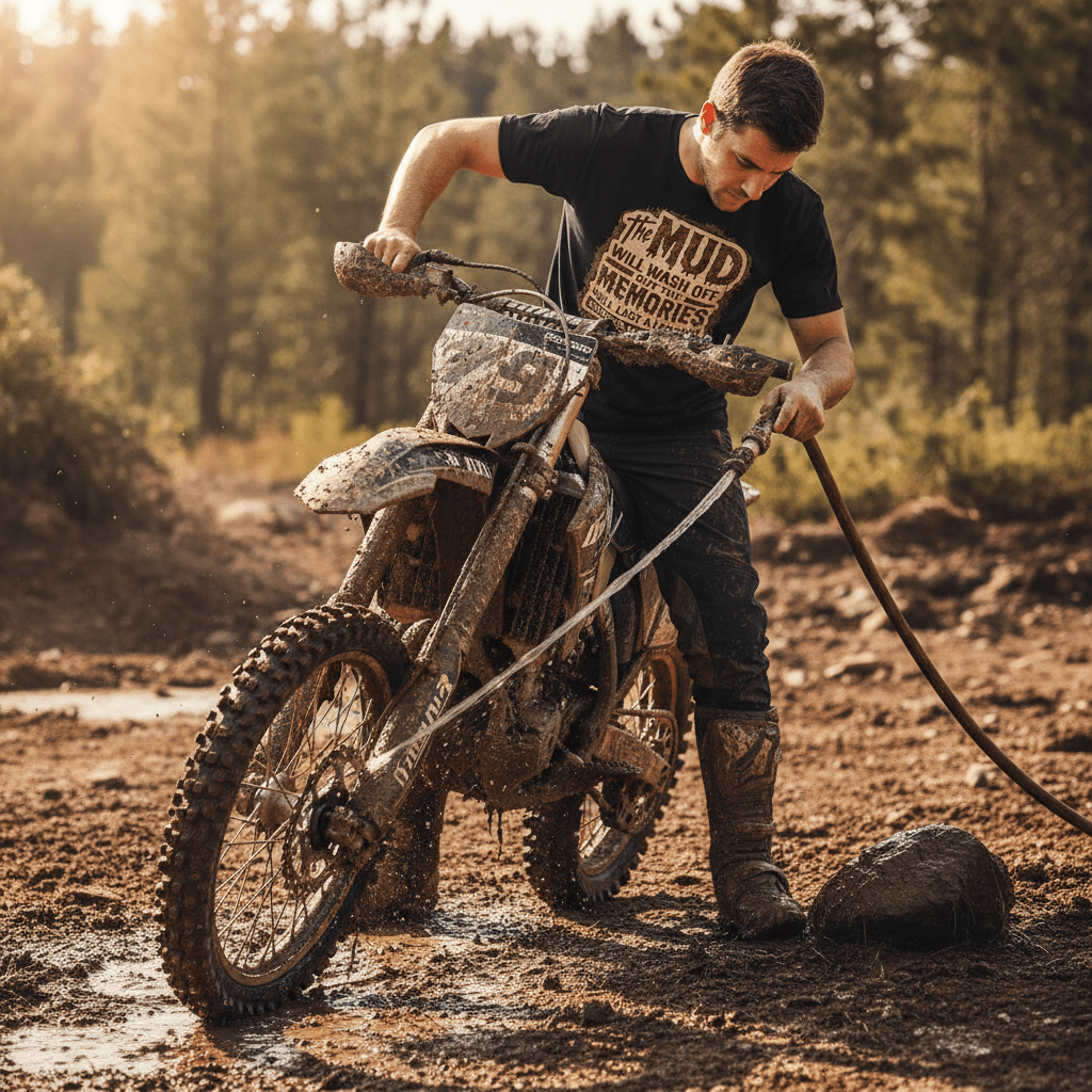 The Mud Will Wash Off T-Shirt - HANDFUL