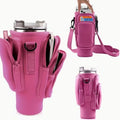 WATER BOTTLE CARRIER with PHONE POCKET - HANDFUL